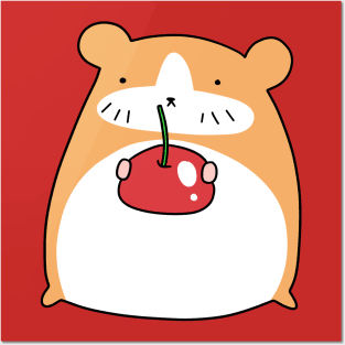 Cherry Hamster Posters and Art